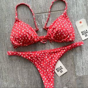 🔥🔥BILLABONG - DRIFT ALONG SLIDE TRIANGLE MAYA BIKINI SET🔥🔥